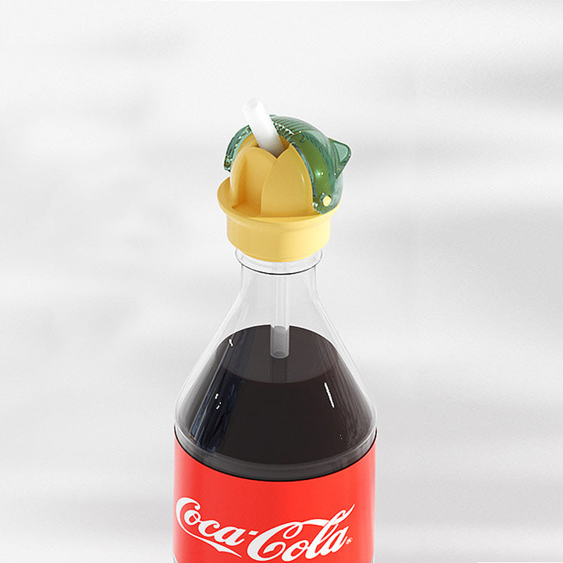 Norvo | Gjenbrukbar barne drikkevannflaske med sugerør lokk