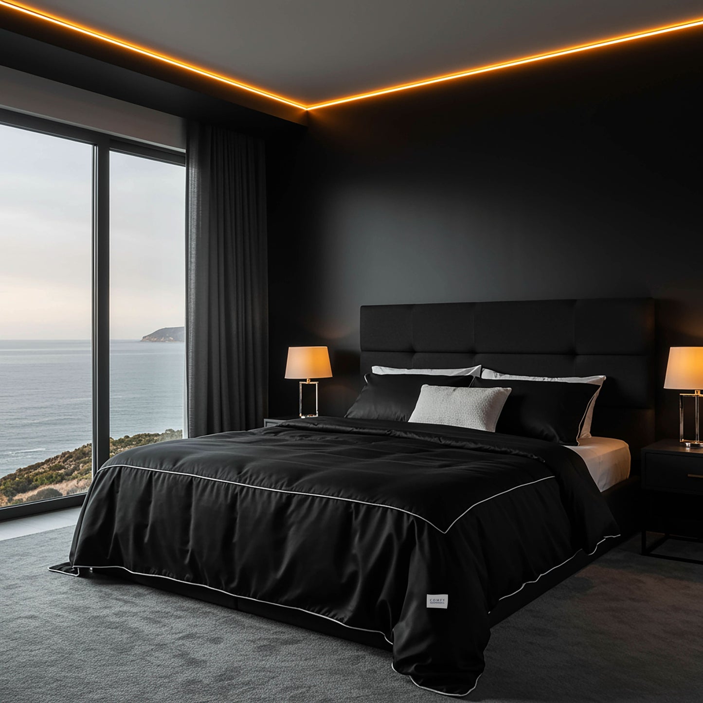 Norvo | Myk Premium Sengetøysett for Dobbel Queen King Senger