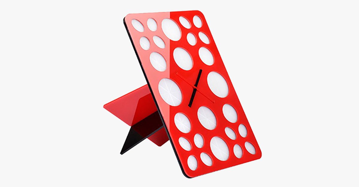 Norvo | Brush Dry Organizer – Profesjonelt tørk dine sminkebørster