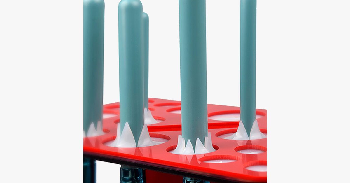 Norvo | Brush Dry Organizer – Profesjonelt tørk dine sminkebørster