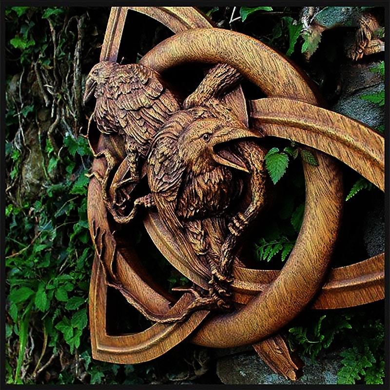 Norvo | Nordisk runesne treveggdekorasjon