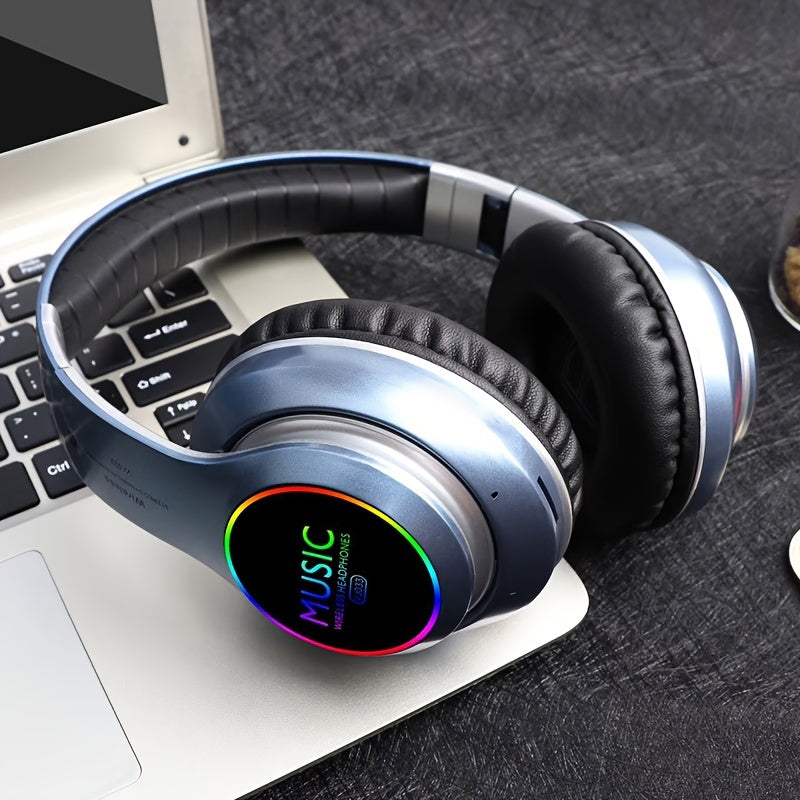 Norvo | Hodetelefoner Trådløse Over Øret med LED-belysning