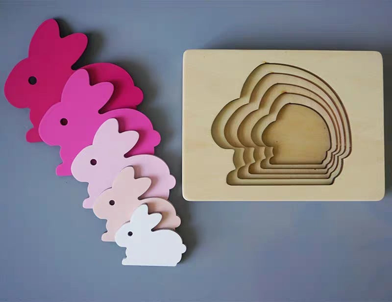 Norvo | EcoToys Animato™ | Stimulere læring gjennom lek - Dyr 3D Trepuzzle