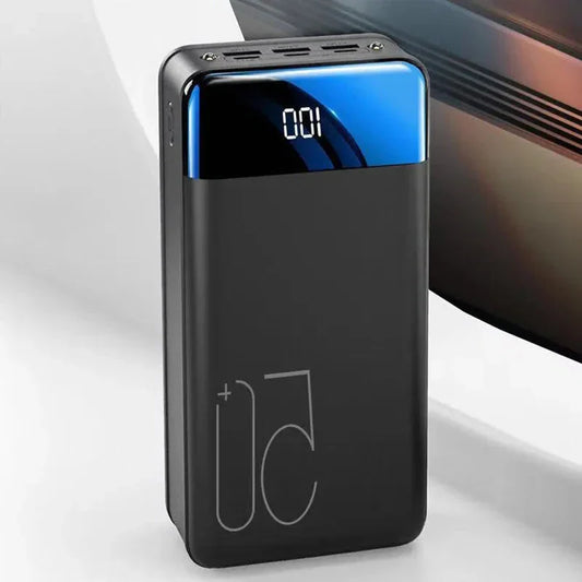 Norvo | 50000mAh stor kapasitet power bank mobiltelefon super hurtiglading bærbar strømkilde mobil datamaskin ekstern strømkilde