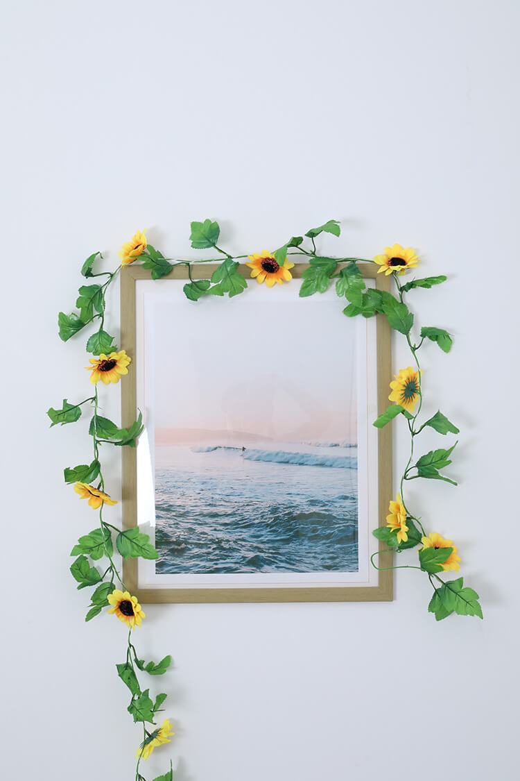 Norvo | Solsikke Lyskilder Patio Hage Takkefest Dekorative Batteri Lyskilder