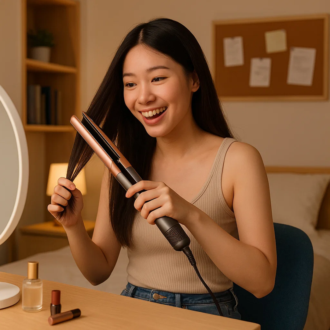 Norvo | StraightStyler 2-i-1 Hårføner & Rettetang | Tørk og rett i ett