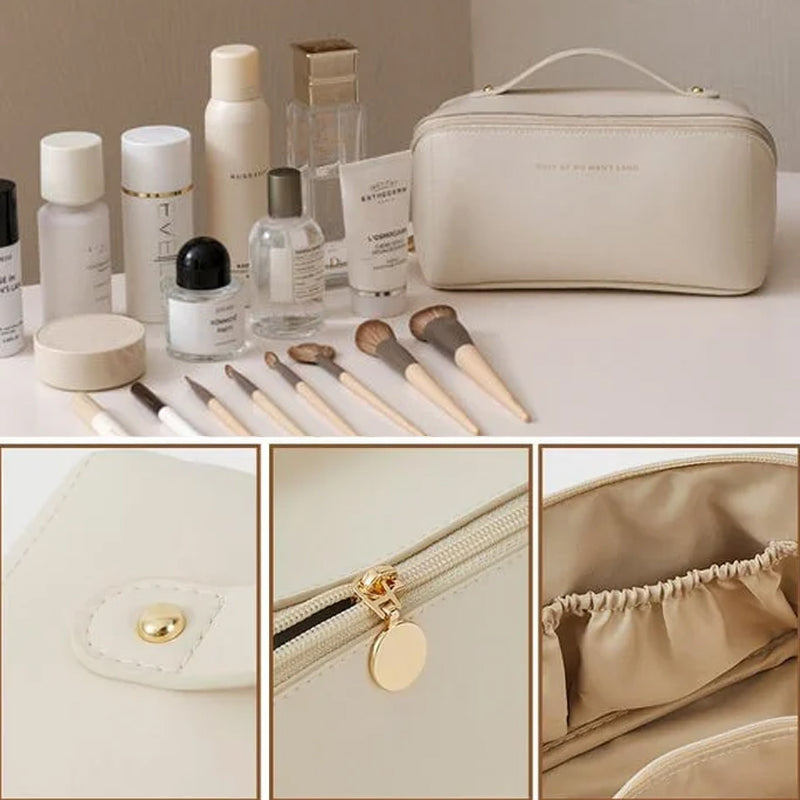 Norvo | PU Bærbar Reisedaglig Kosmetikkoppbevaringsveske