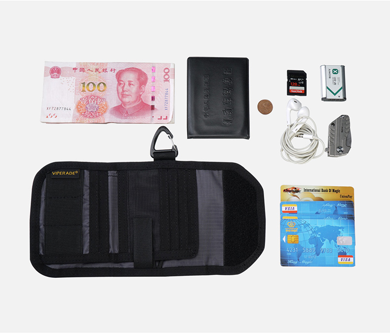 Norvo | Tri-Fold Utendørs Taktisk Lommebok