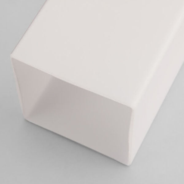 Norvo | Moderne minimalistisk massiv trefirkantet glass søyle 1-lys vegglampe