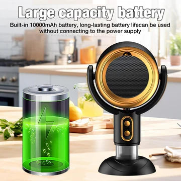 Norvo | Bærbar hette med 2-farts avtrekksvifte – Kompakt ventilasjon