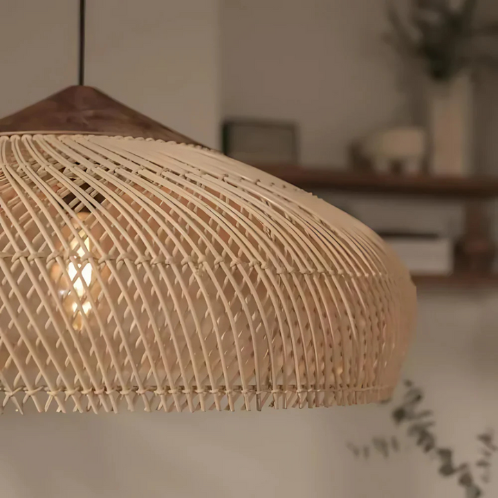 Norvo | Rattan Boho Pendellampe