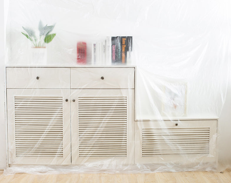 Norvo | Multi-purpose Clear Plastic Anti-dust Cover, Durable & Waterproof, for Sofa, Closet, Couch, Table & More