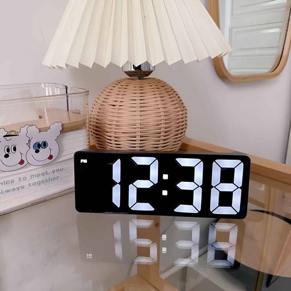 Norvo | Digital LED Spejl Væk clock