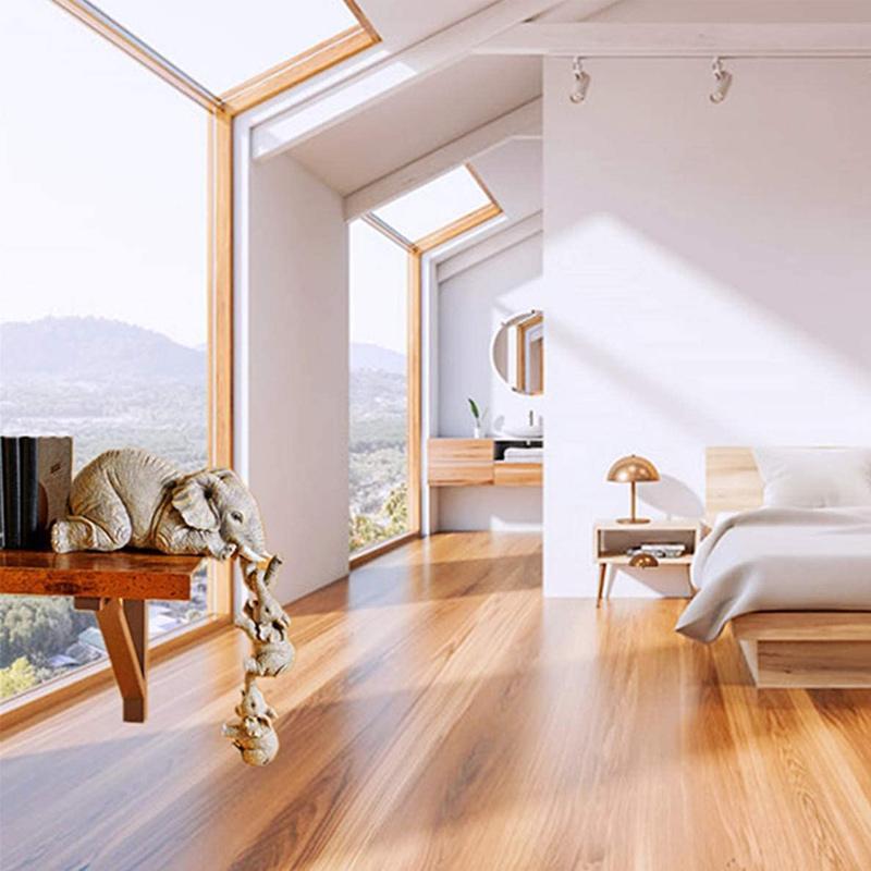 Norvo | Elefant sitter håndmalte figurer