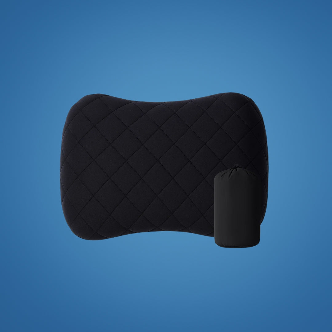 Ergonomisk nakke støtte – Oppblåsbar og lett – Lindrer nakkesmerter – Kompakt for fly og tog Norvo