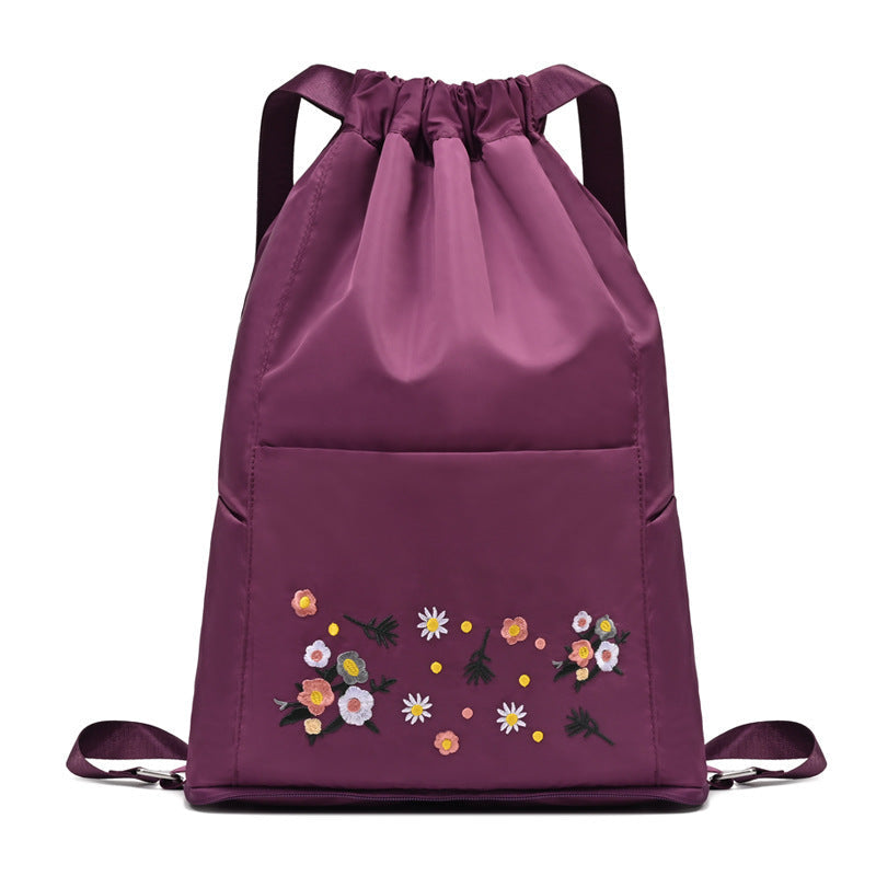 Norvo | Enkel brodert snorveske for yoga