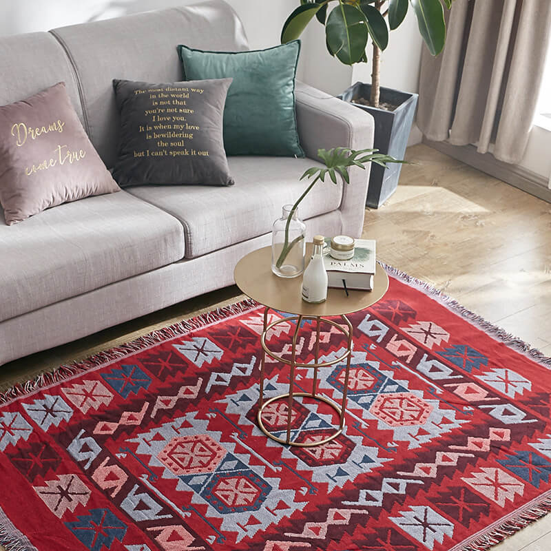 Bohemske strikkede kaster for sofasmykke | Norvo