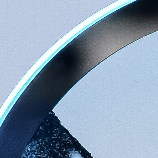 Norvo | Kreativ Rund Timeglass Quicksand 3D LED Nattlampe Bordlampe