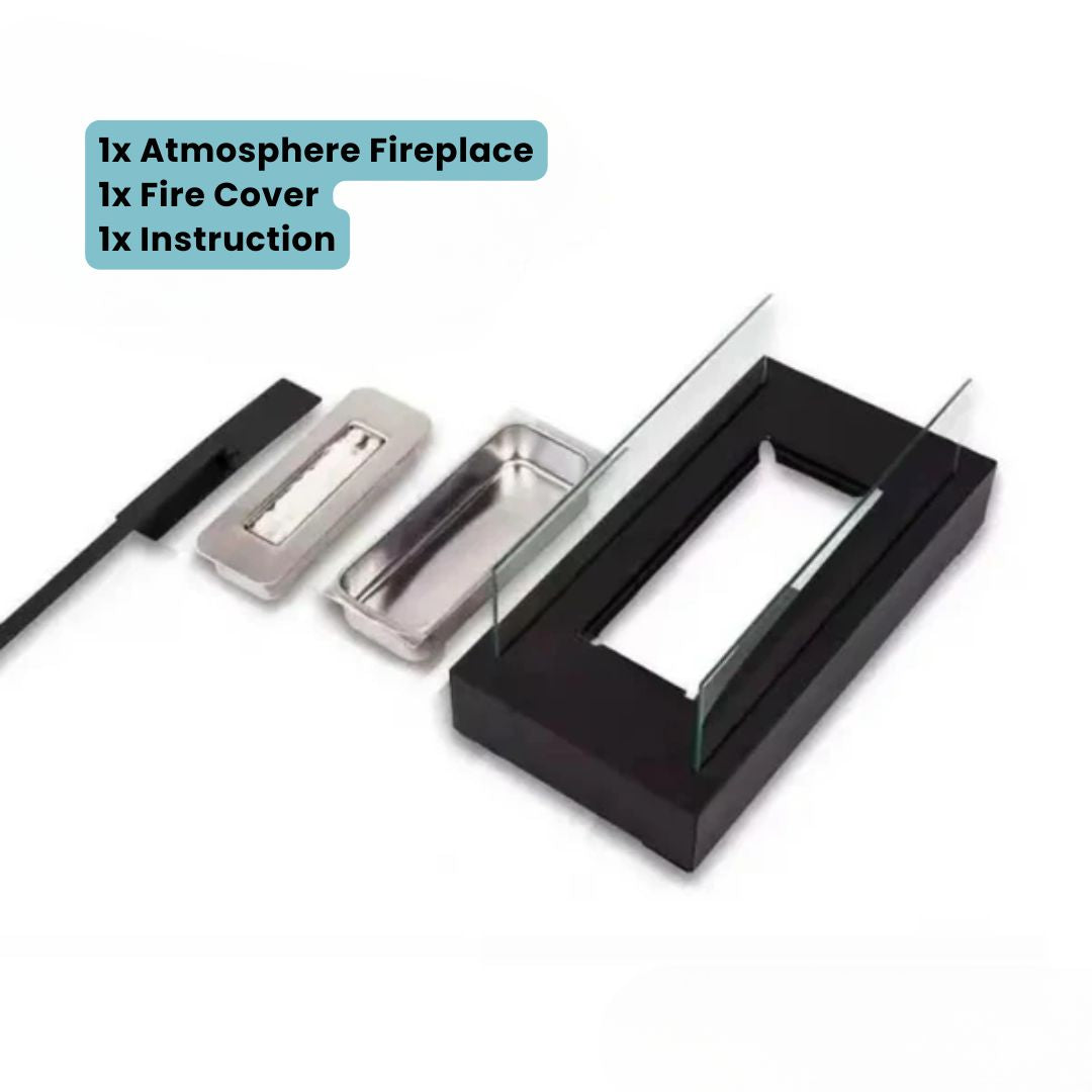 Norvo | Bord Bio-Ethanol Peis – Innendørs & Utendørs Røykfri Flammevarmer