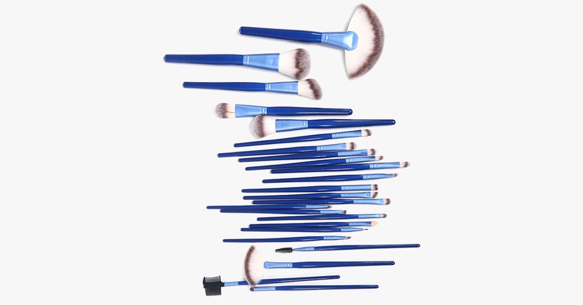 Norvo | Havblå 24-delt Børstesett