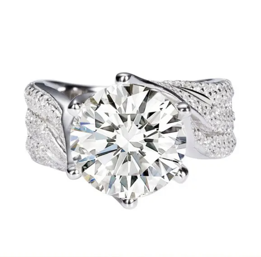Norvo | 3-karats Super Flash Moissanite Ring