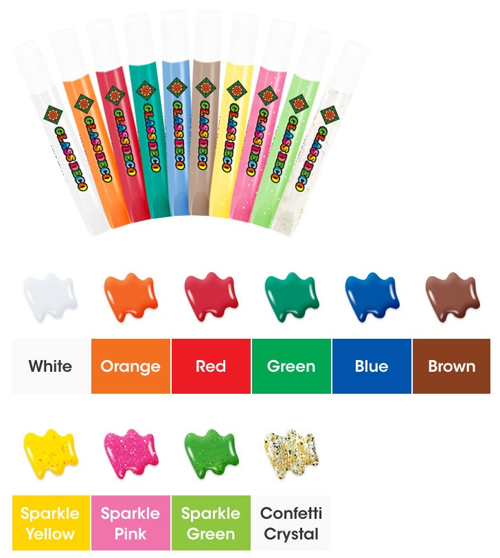 Norvo | DIY Jul Glass Utdanningsmaling Sett