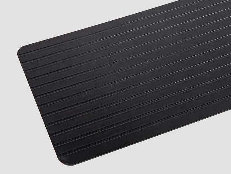 Norvo | Oppgradert versjon Tidsbesparende Rask Tiningplate, med Aluminiumlegering Materiale, for Kjøtt, Biff, Svinekjøtt, Fisk og Mer