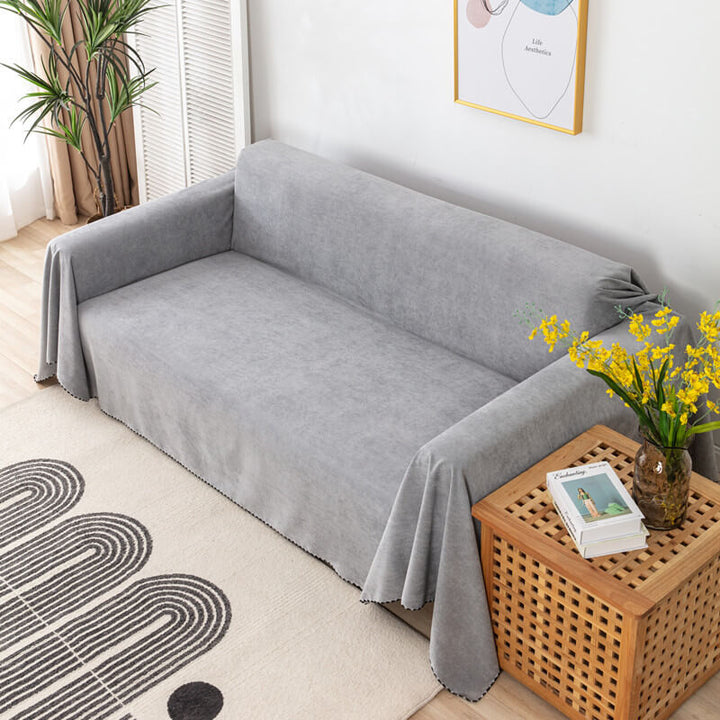 Premium vanntette sofa kastet dekke med jacquard kant | Norvo