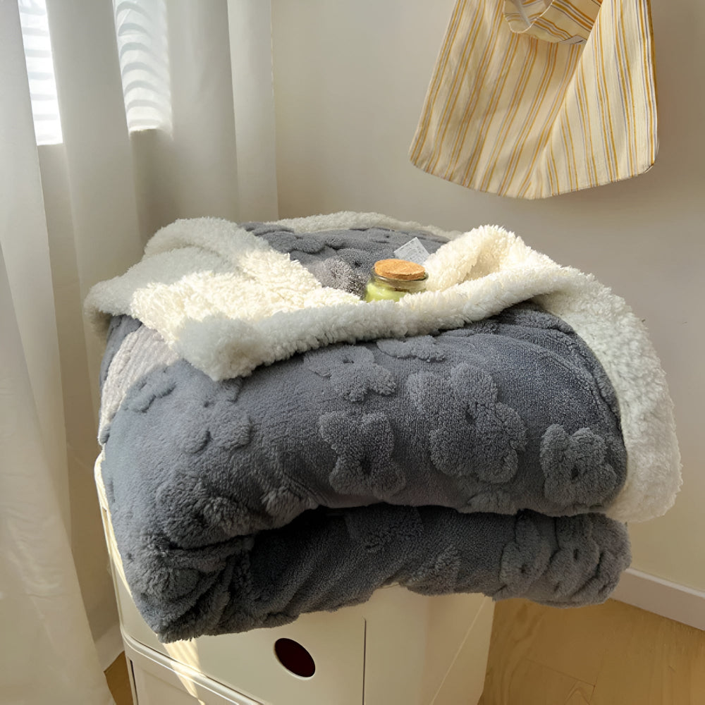 Norvo | Cloud Flower Snuggle Blanket