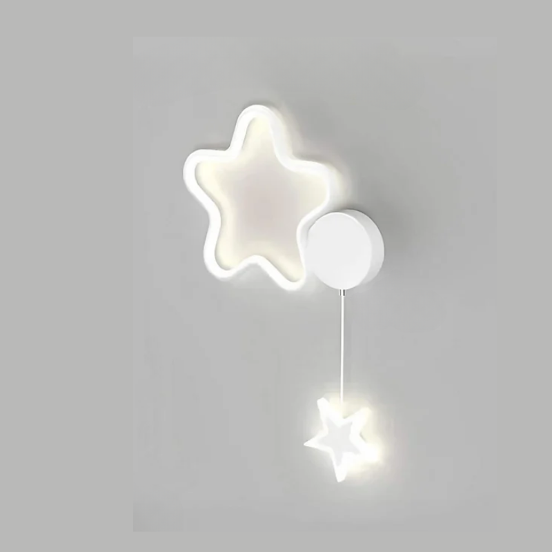 Norvo | DreamLight | Magisk Vegglampe med Skyer, Stjerner og Måne