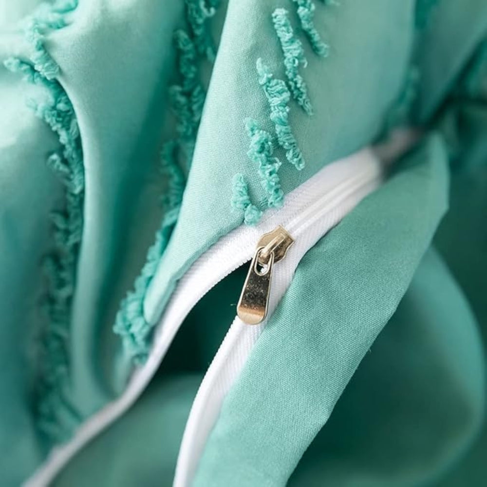 Norvo | Chevron Plysj Dynecover | 3pcs Sett