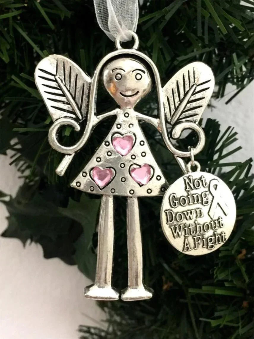 Norvo | Engel Ornament i Metall – Sentimental Julegave til Venn eller Familie