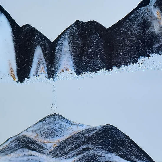 Norvo | Kreativ Rund Timeglass Quicksand 3D LED Nattlampe Bordlampe