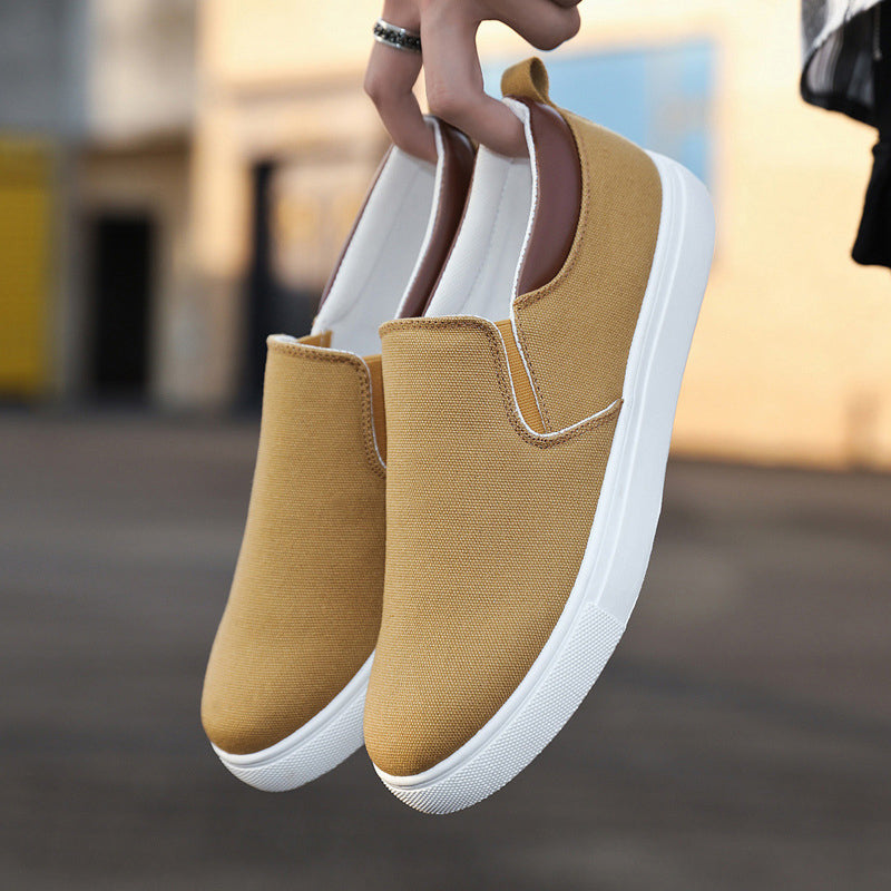 Norvo | Slip-On Sko laget av lerret for menn