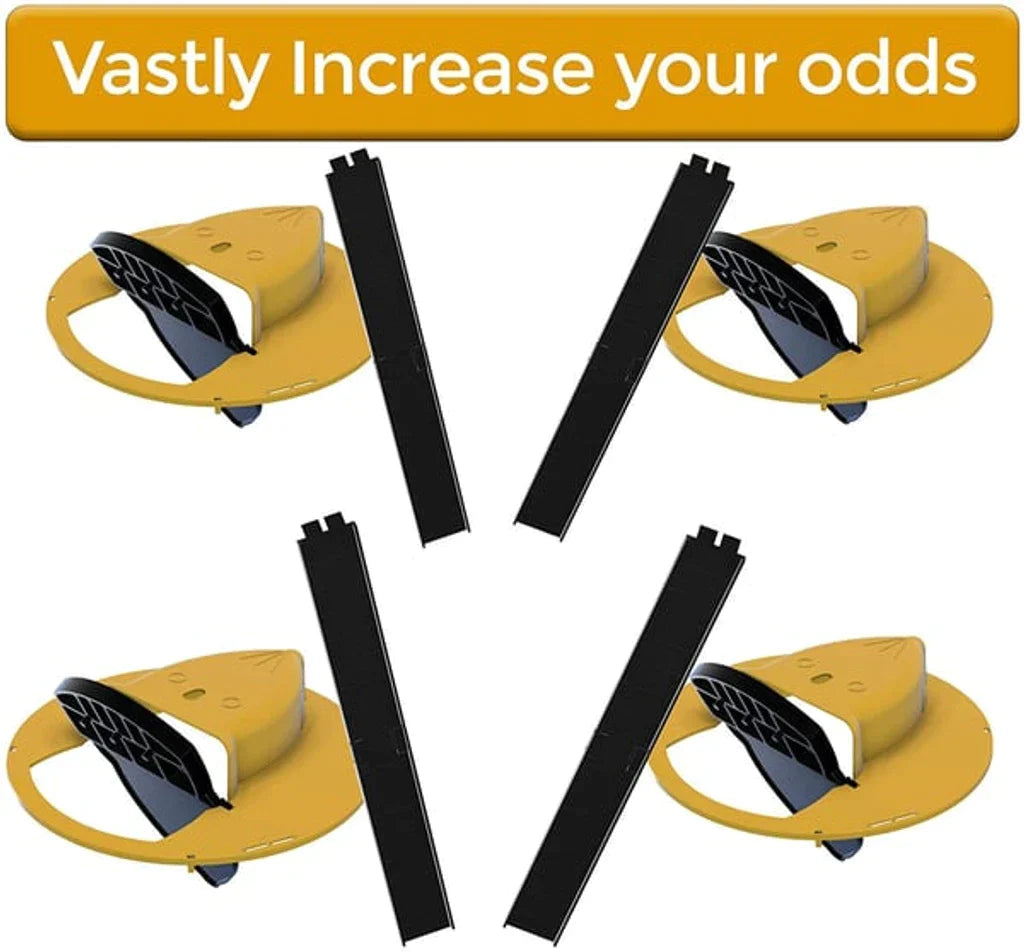 Norvo | Flip Lokk Musefelle - Fang Mus På En Sikker Og Effektiv Måde (1+1 Gratis!)