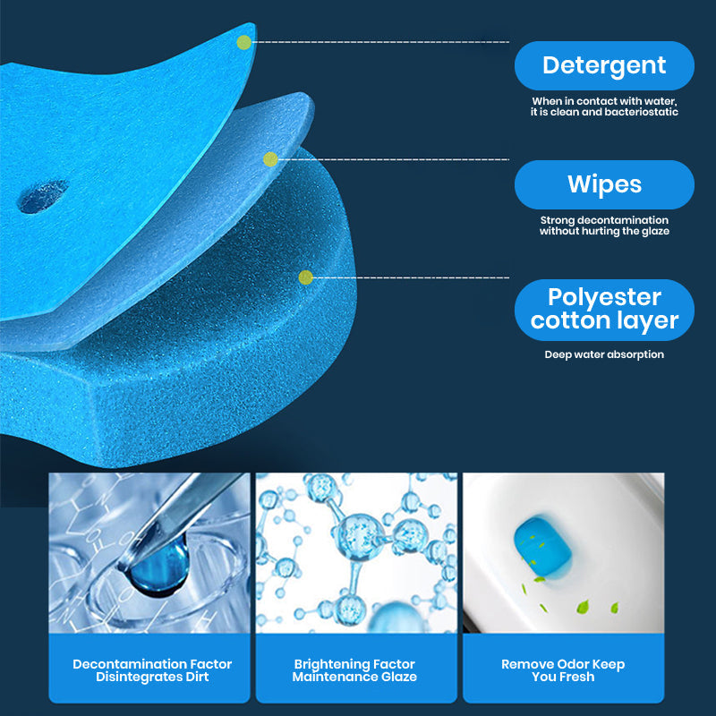 Norvo | Engangs husholdnings toalett rengjøringsbørste