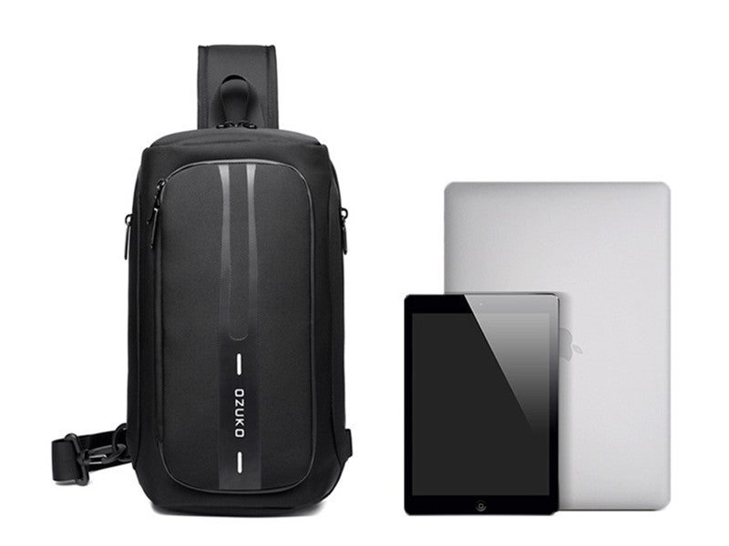 Norvo | Multifunksjonell Herre Sports Vanntett Sling Bag