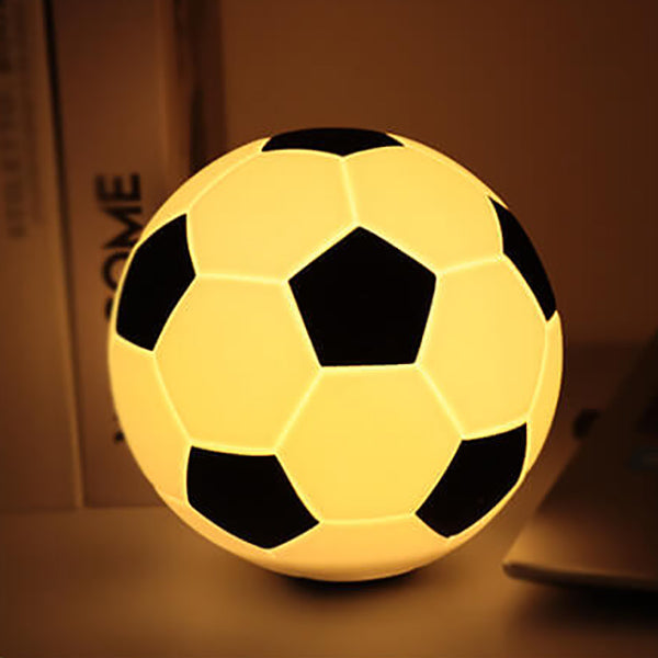 Norvo | Kreativ Fotball Silikon LED Nattlys USB Lading Bordlampe