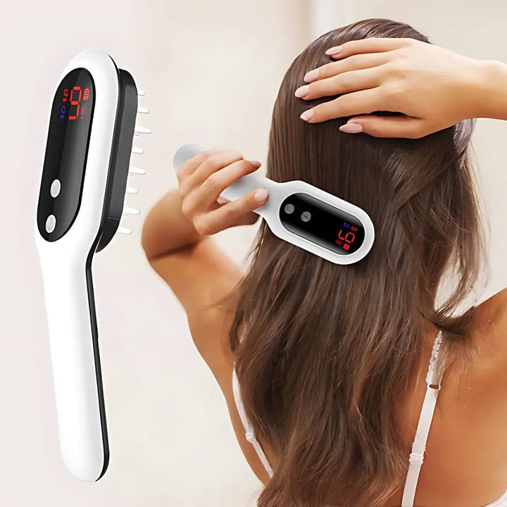 RevitalHair Elektrisk Hårkam for Hårvekst | Anti Hårtap Enhet - for Hårtynning - Hodebunnsmassasje - Hårvekst Norvo