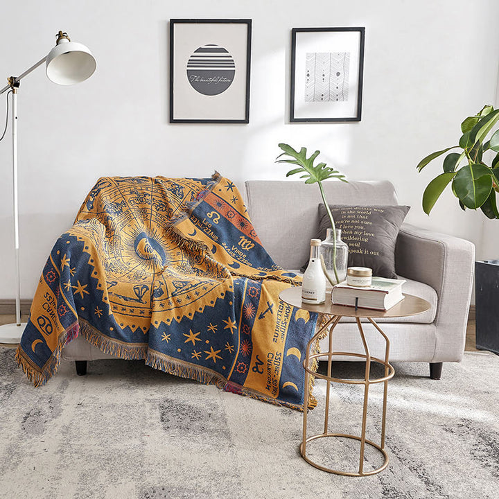 Bohemske strikkede kaster for sofasmykke | Norvo