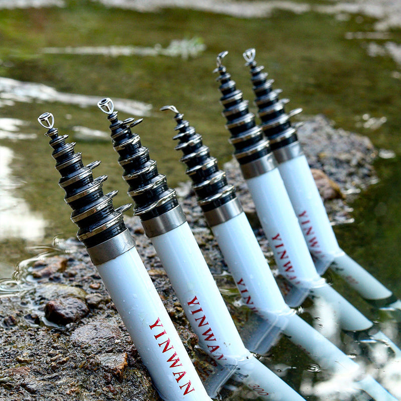 Norvo | Mini Sete Karbonfiber Teleskopisk Klippefiskestang