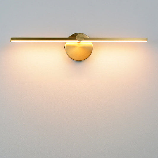 Norvo | Nordisk Minimalist Aluminium Lang Stangbryter LED Speil Vegglampe