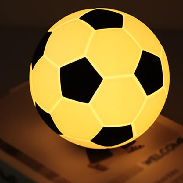 Norvo | Kreativ Fotball Silikon LED Nattlys USB Lading Bordlampe