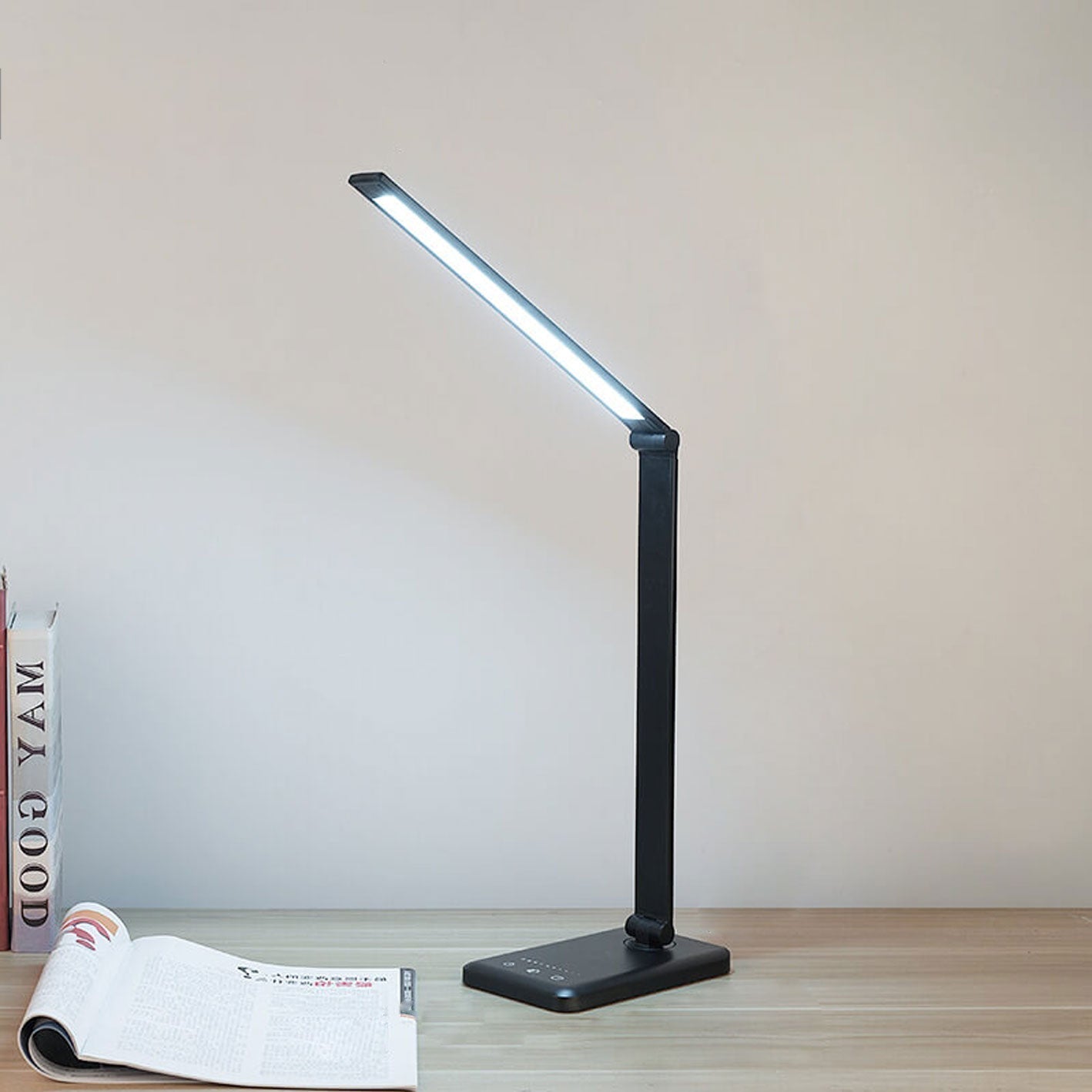 Norvo | Nordisk Kreativ Foldbar Berøringsdimbar LED Skrivebordslampe