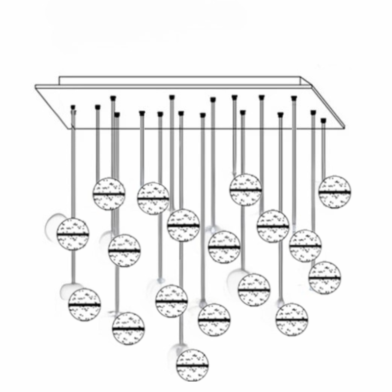 Norvo | GlowCrystal - Pendellampe