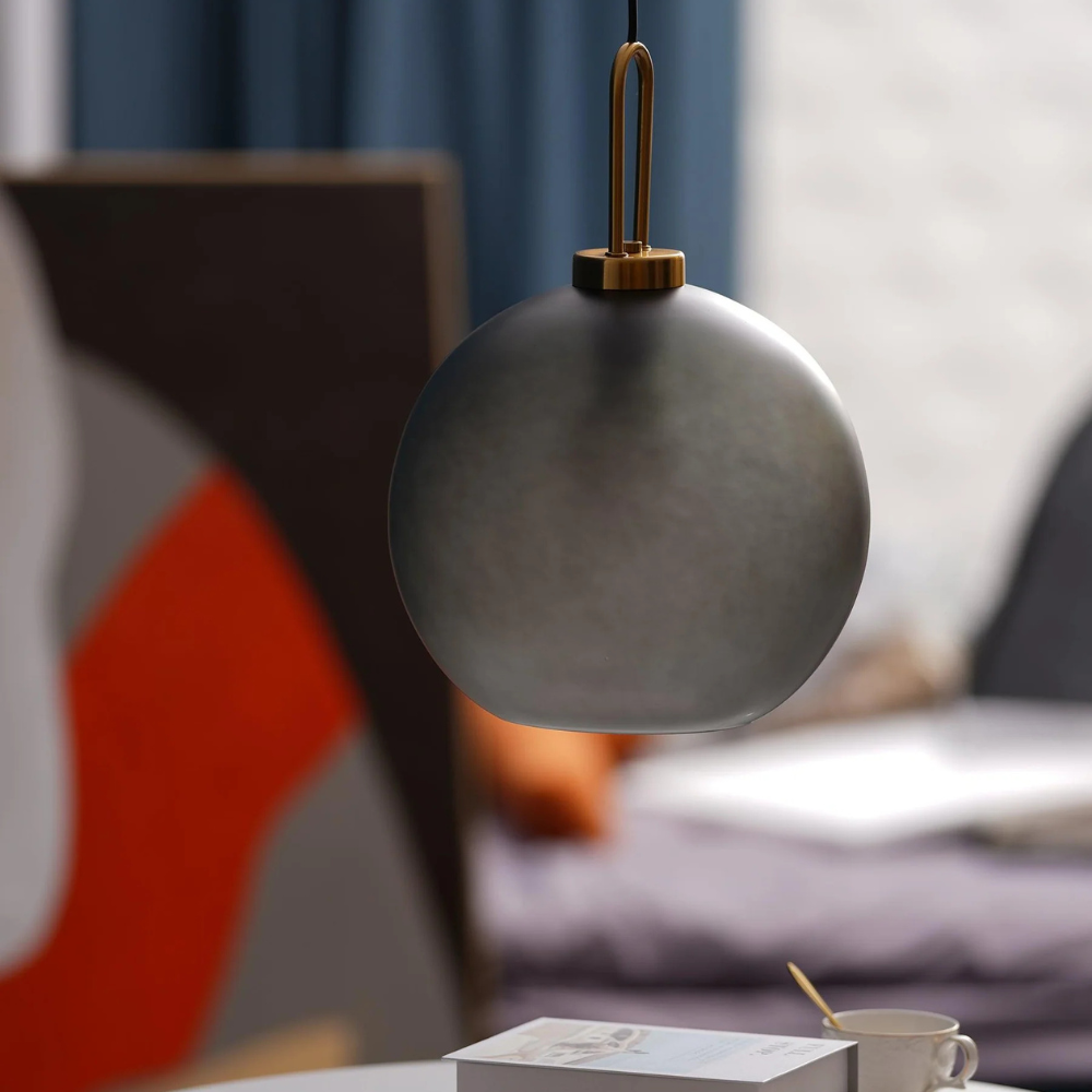 Norvo | Moderne Atmosfærisk Glass Pendellampe for Spisestue og Kjøkken