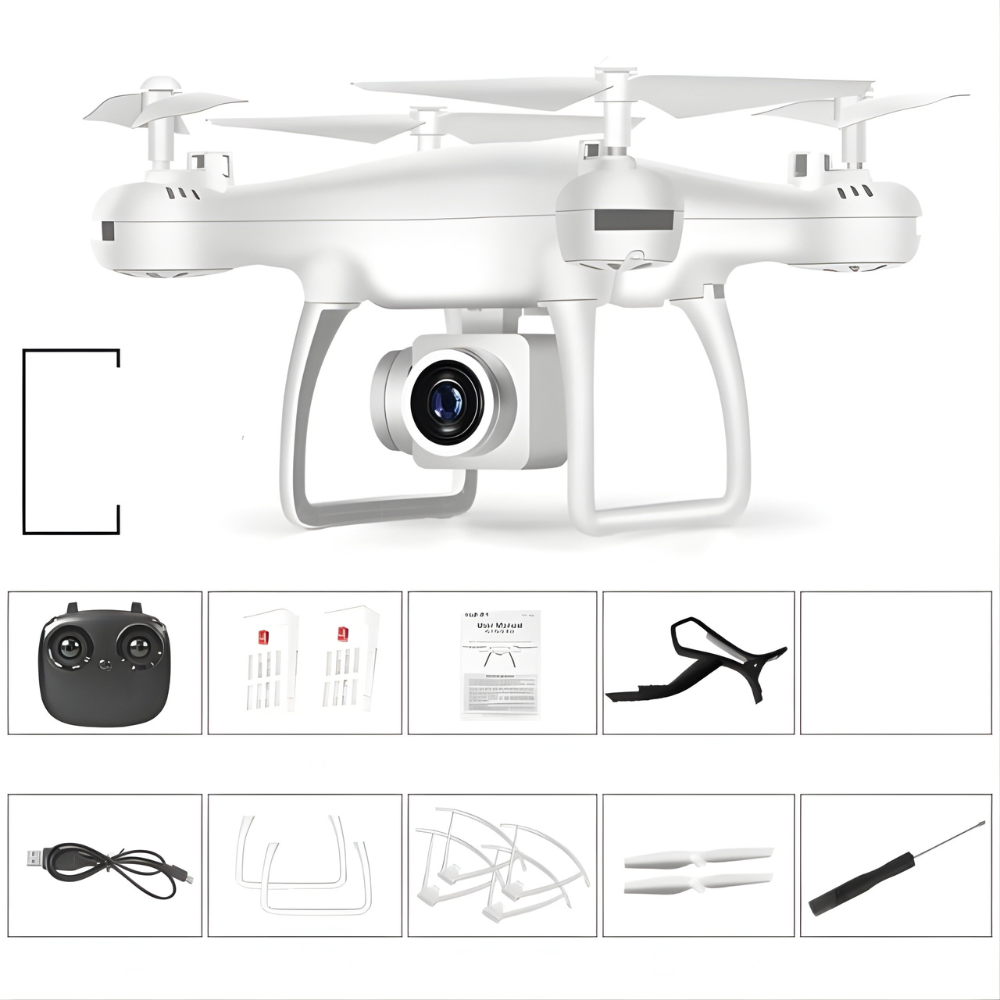 Norvo | Drone Kamera 4K UHD GPS 5G FPV Falt Profesjonell Quadcopter