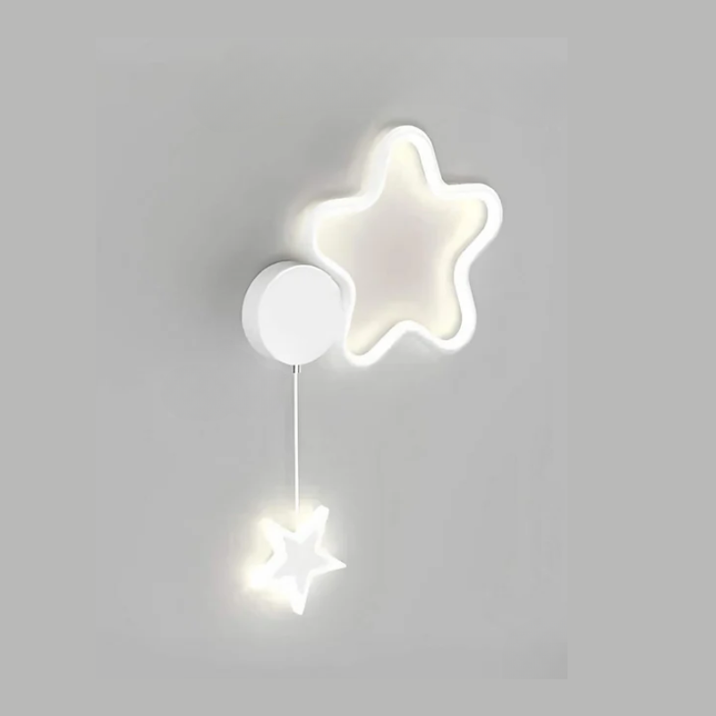 Norvo | DreamLight | Magisk Vegglampe med Skyer, Stjerner og Måne