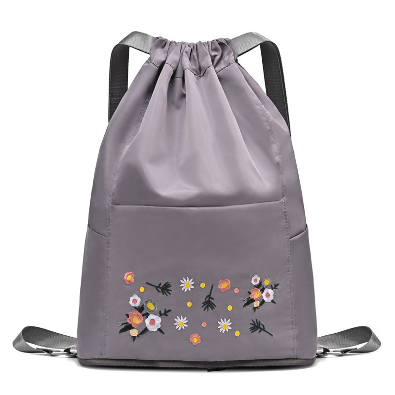 Norvo | Enkel brodert snorveske for yoga