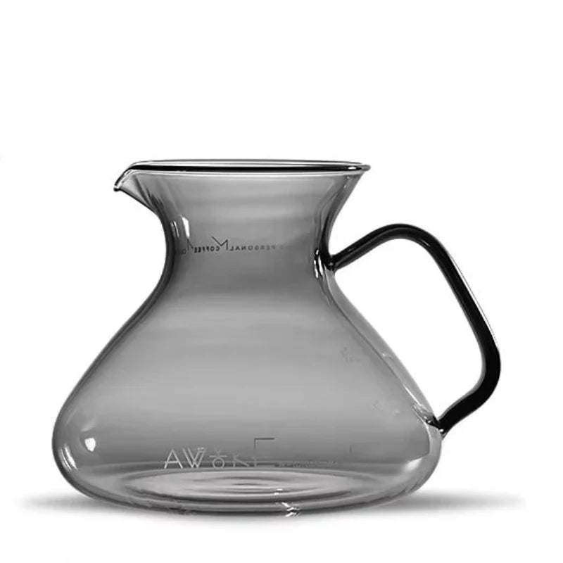 15oz Glass Pour Over Coffee Server Heat-Resistant Drip Brewing Carafe | Norvo